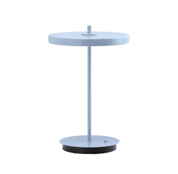 Asteria Move Monochrome batteri-/bordlampe, pale blå