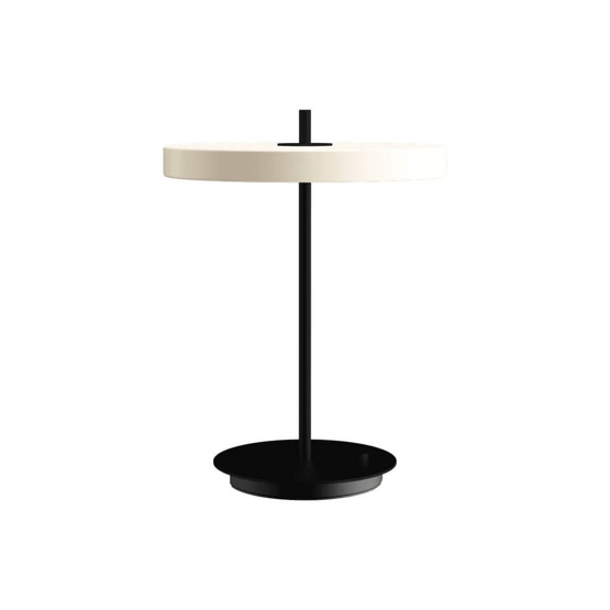 Umage, Asteria table Bordlampe Ø31 cm Pearl White/Black Stem