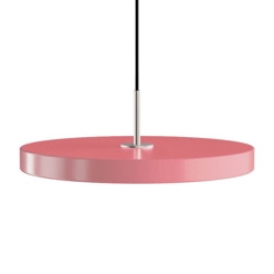 Asteria medium pendel, rose/stål