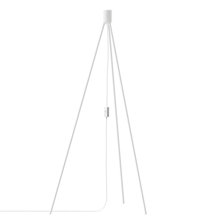 Tripod Floor gulvstander, mat hvid