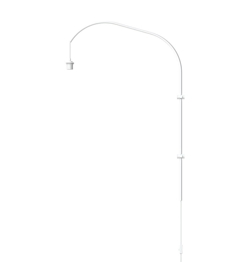 Willow single vægophæng, hvid