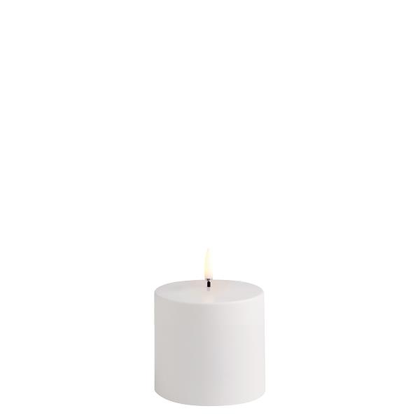Udendørs LED Bloklys White 7 8x7 8 Cm Fra Uyuni