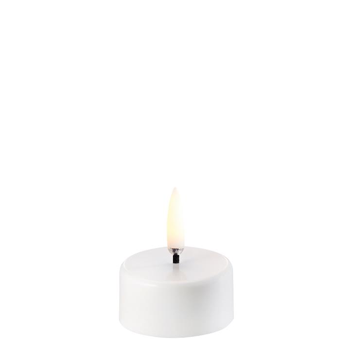 Fyrfadslys LED, hvid