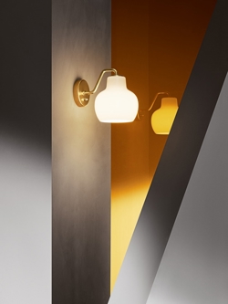 VL Ringkrone 1 væglampe u. ledning/m. kontakt