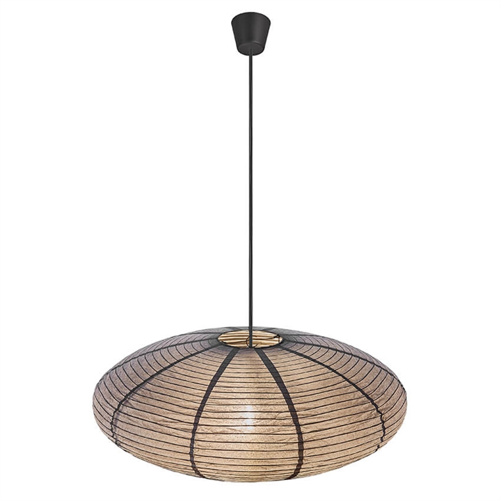 Nordlux Villo rispapirlampe - Ø60/antracit