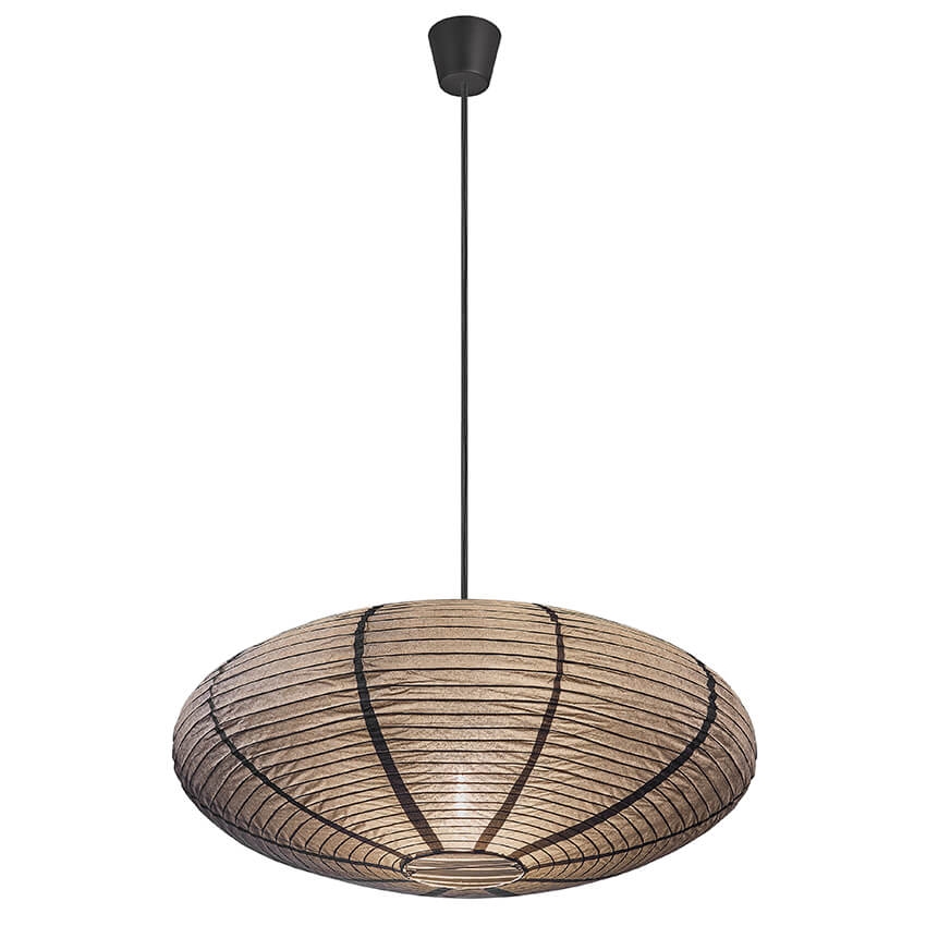 Nordlux Villo rispapir pendel 60, antrasit | Lamper.dk