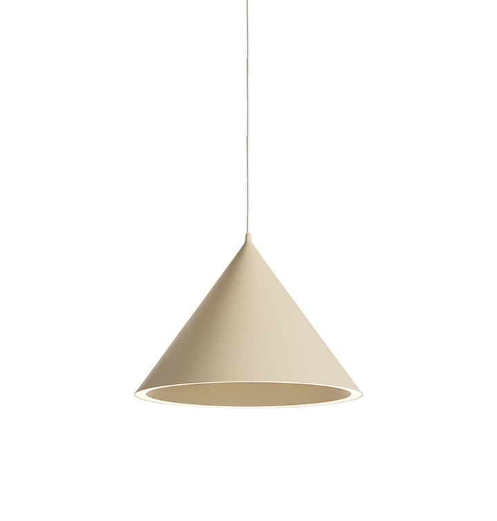 Annular pendel small, beige