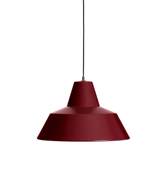 Workshop pendel W4, wine red billede