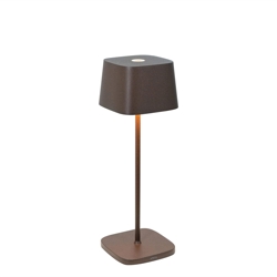 Ofelia batterilampe / bordlampe, corten