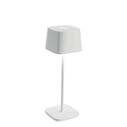 Ofelia batterilampe / bordlampe, hvid