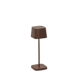 Ofelia micro batterilampe / bordlampe, corten