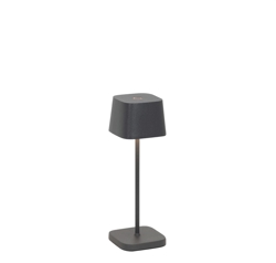 Ofelia micro batterilampe / bordlampe, mørkegrå