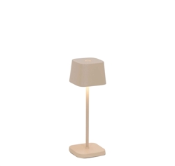 Ofelia micro batterilampe / bordlampe, sand