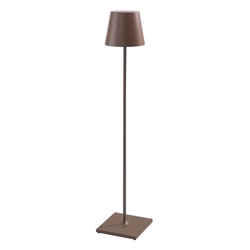 Poldina XXL batterilampe / gulvlampe, corten
