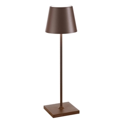 Poldina batterilampe / bordlampe, corten