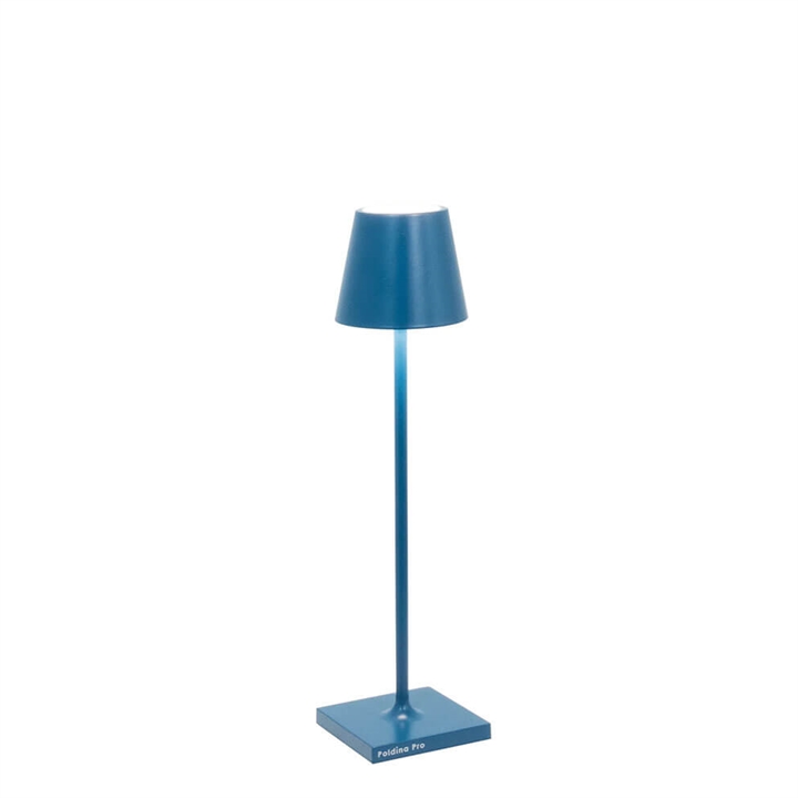 Poldina micro batterilampe / bordlampe, capriblå