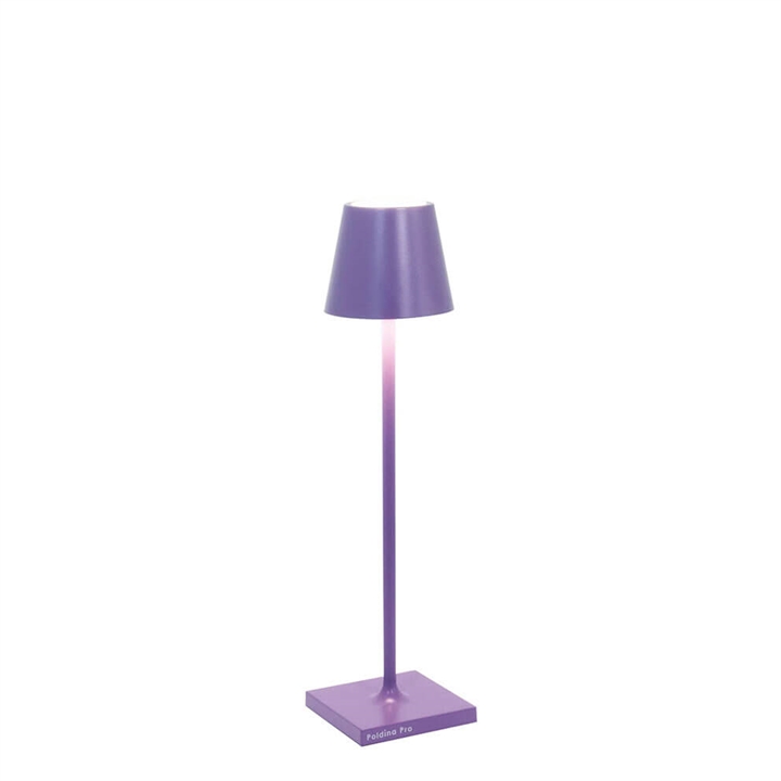 Poldina micro batterilampe / bordlampe, lilla