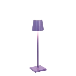 Poldina micro batterilampe / bordlampe, lilla