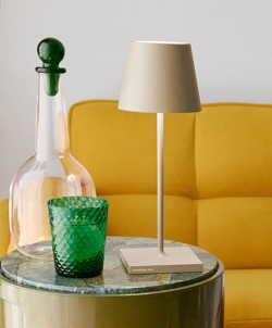 Poldina mini batterilampe, sand