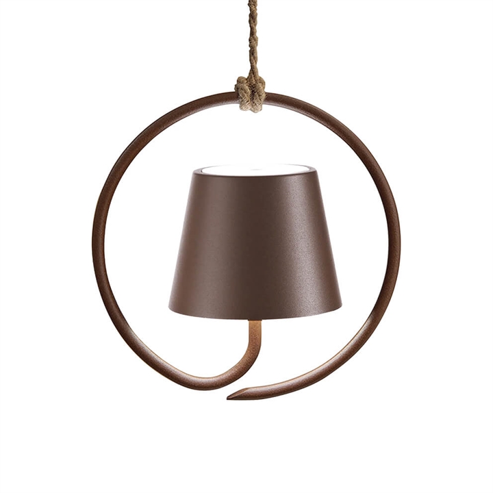 Poldina batterilampe / pendel, corten