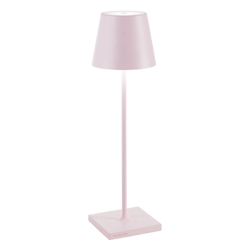 Poldina batterilampe / bordlampe, pink