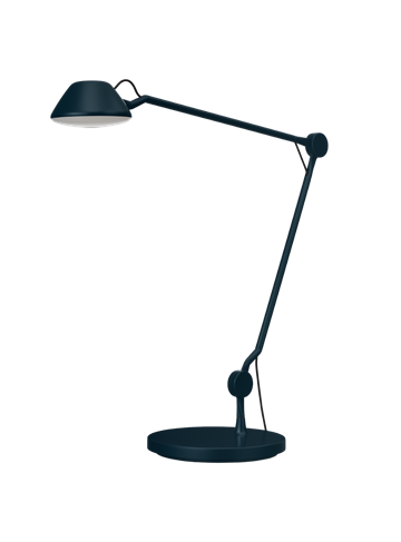 AQ01 bordlampe, blå