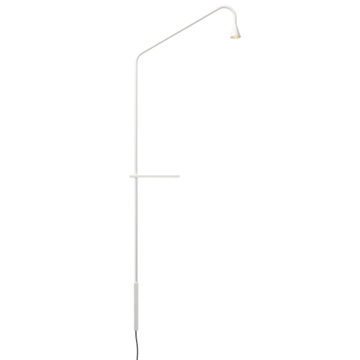 Austere bordlampe, hvid