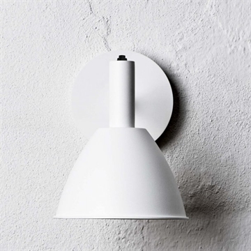 Lumini Bauhaus væglampe, hvid