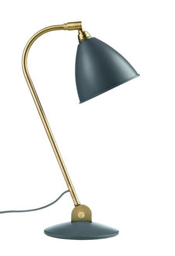 Bestlite BL2 bordlampe, messing/grå