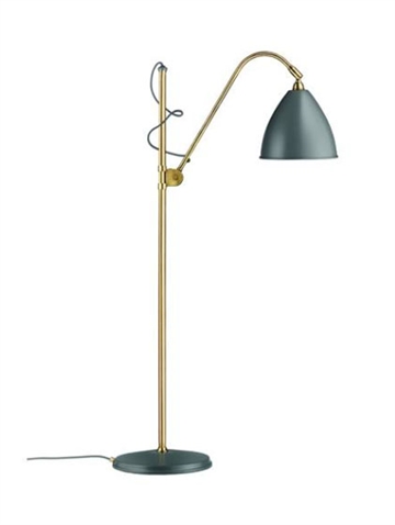 Bestlite BL3M gulvlampe, messing/grå