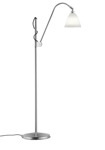 Bestlite BL3S gulvlampe, krom/porcelæn