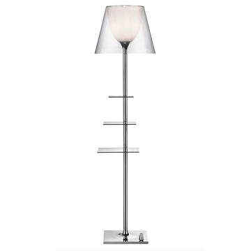 Bibliotheque National Gulvlampe, Transparent