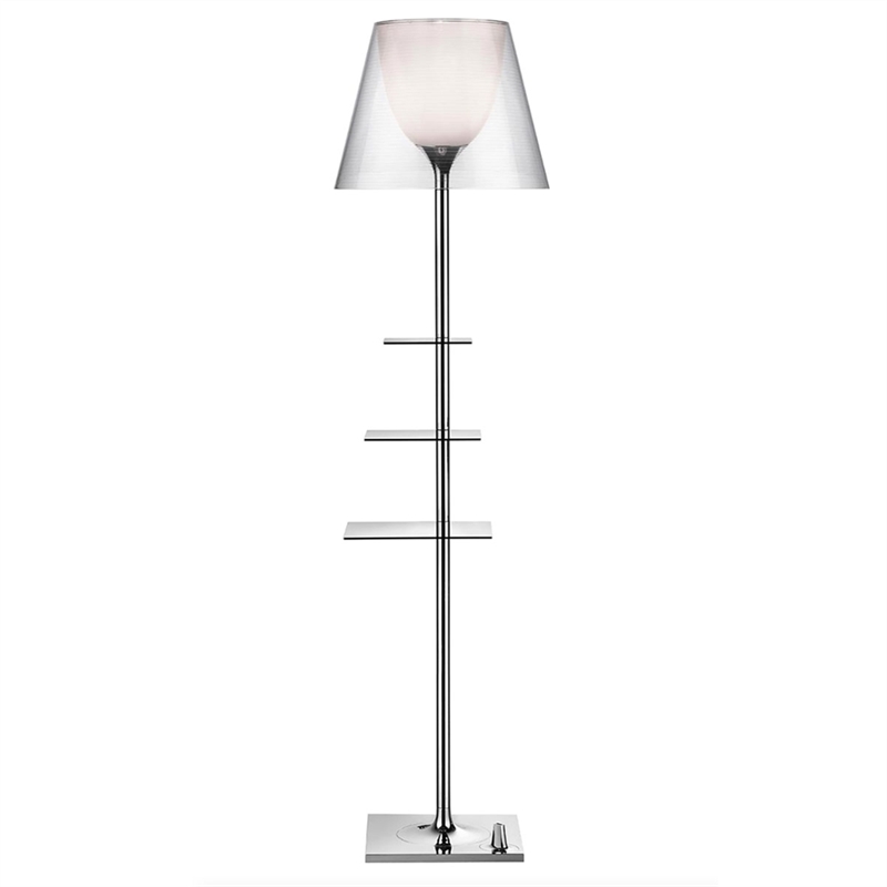 Bibliotheque National Gulvlampe, Transparent
