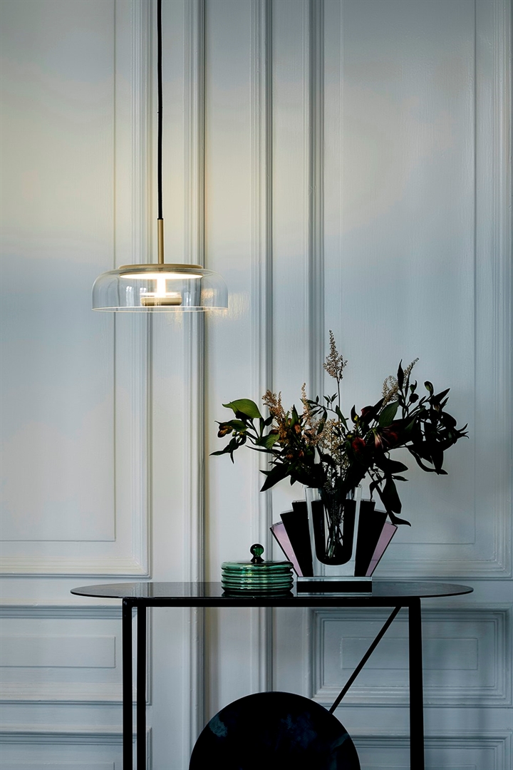 Blossi Pendel Nordic Guld Klar