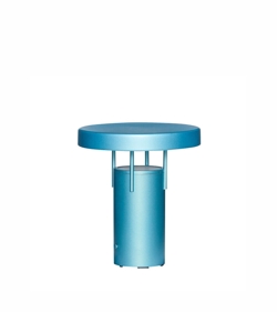 BringMe Portable Mini bordlampe / batterilampe, metallic turquoise
