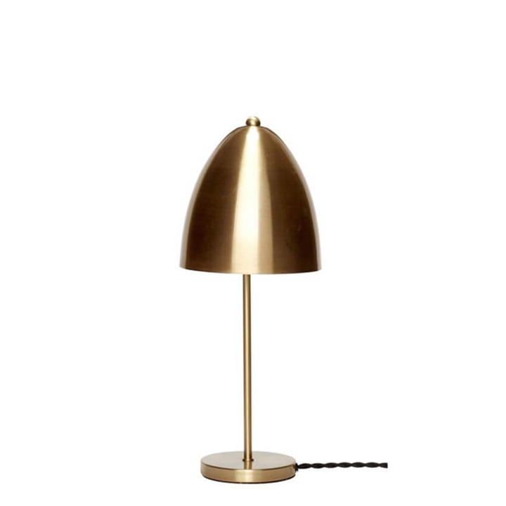 Cap bordlampe, messing