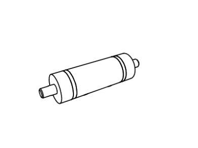 Connector for Online pendel, messing