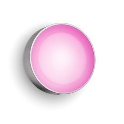 Philips Hue Daylo White and Color Ambiance udendørs væglampe, sølv