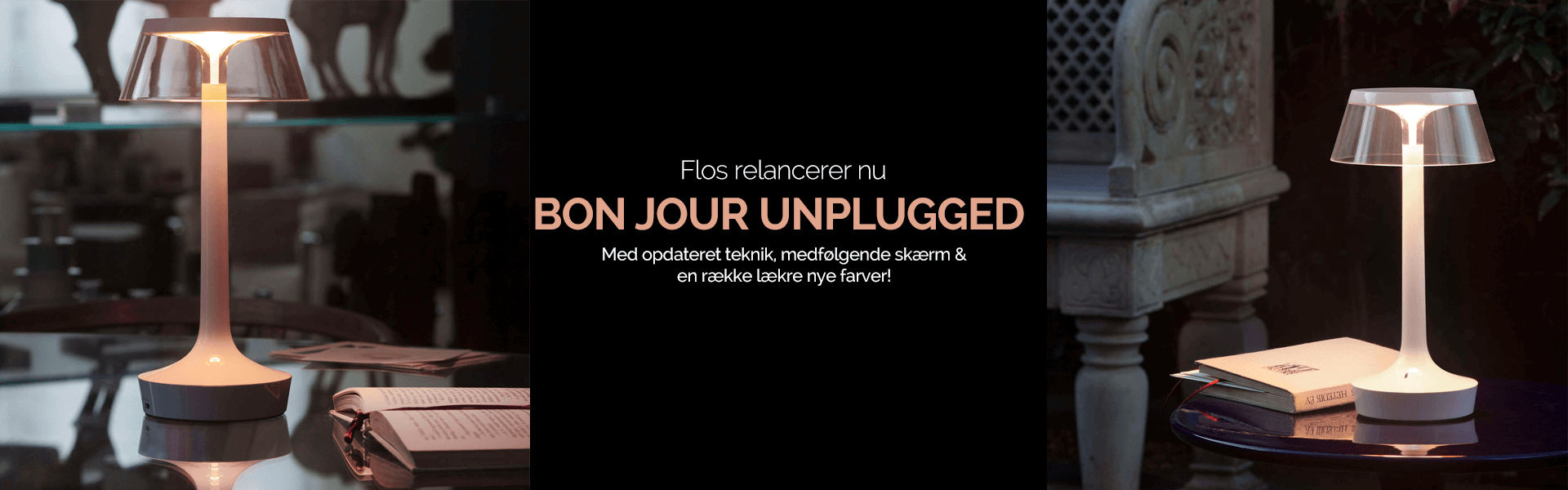 Flos relancerer Bon Jour Unplugged | Oplev de nye farver hos Lamper.dk