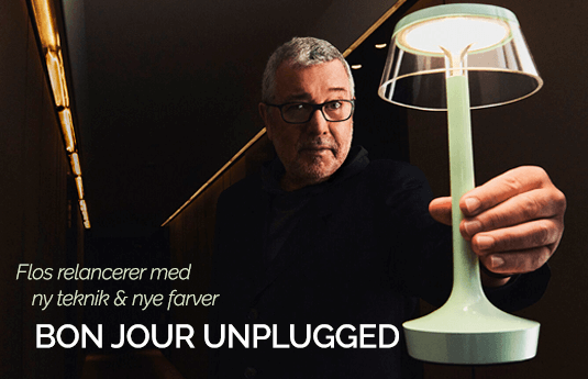 Flos relancerer Bon Jour Unplugged | Oplev de nye farver hos Lamper.dk
