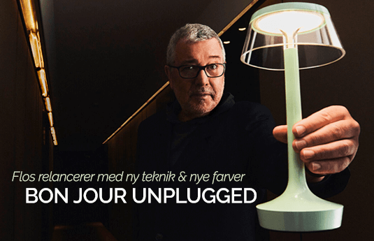 Flos relancerer Bon Jour Unplugged | Oplev de nye farver hos Lamper.dk