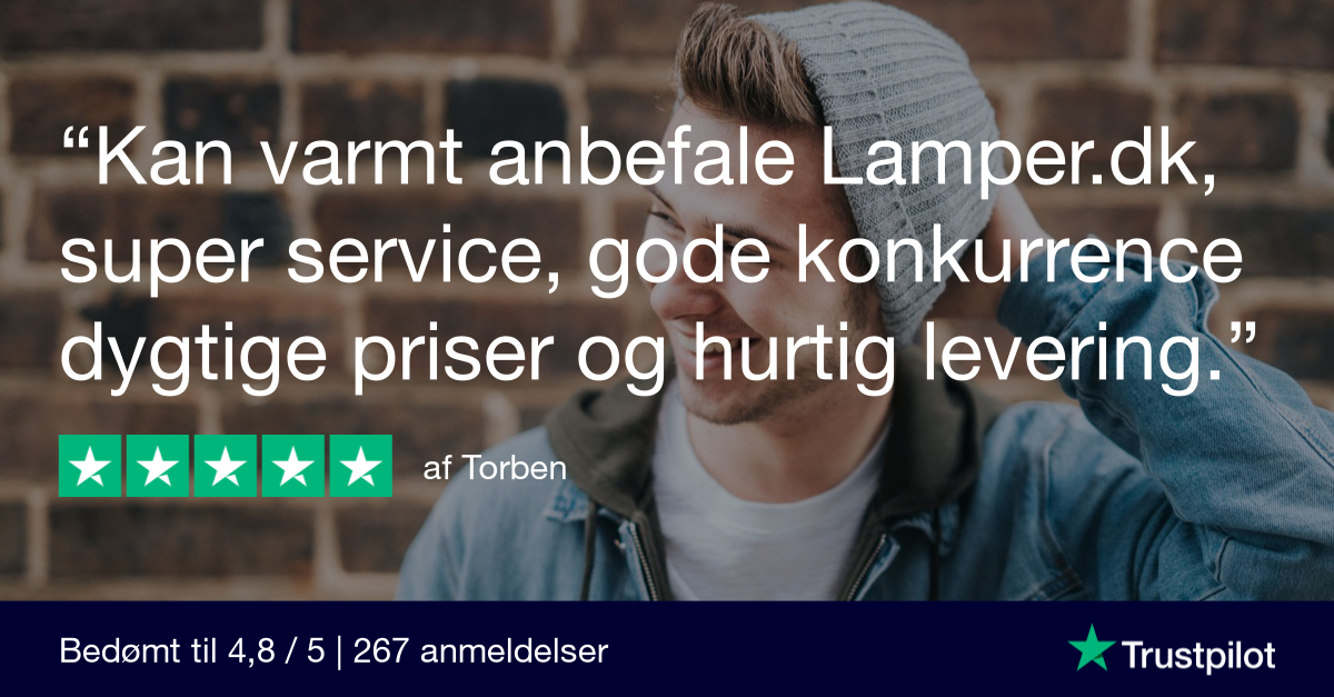 Hvad siger kunderne hos Lamper.dk