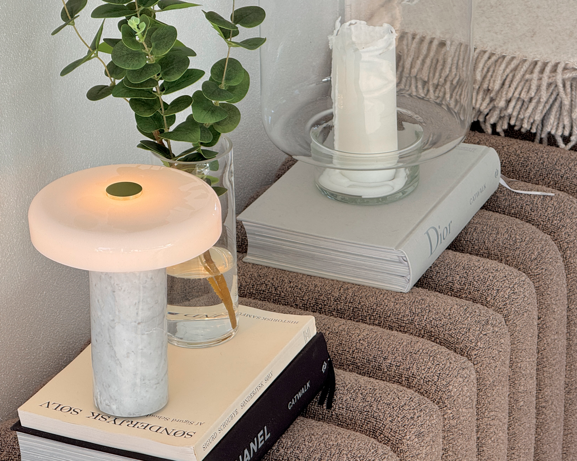 Design by us Trip Portable med silicone skærm | Køb den hos Lamper.dk