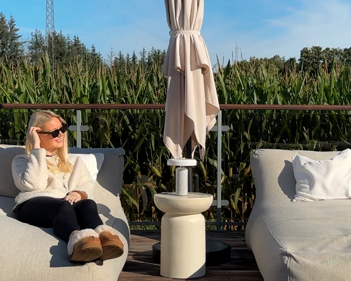 Design by us Trip Portable med silicone skærm | Køb den hos Lamper.dk