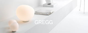 Se alle de elegante Gregg lamper fra Foscarini!