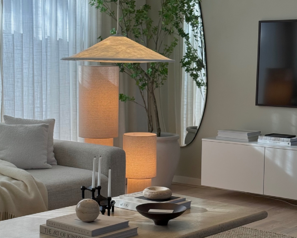 Japandi lamper hos Linda fra @home_by_juul | Se udvalget hos Lamper.dk