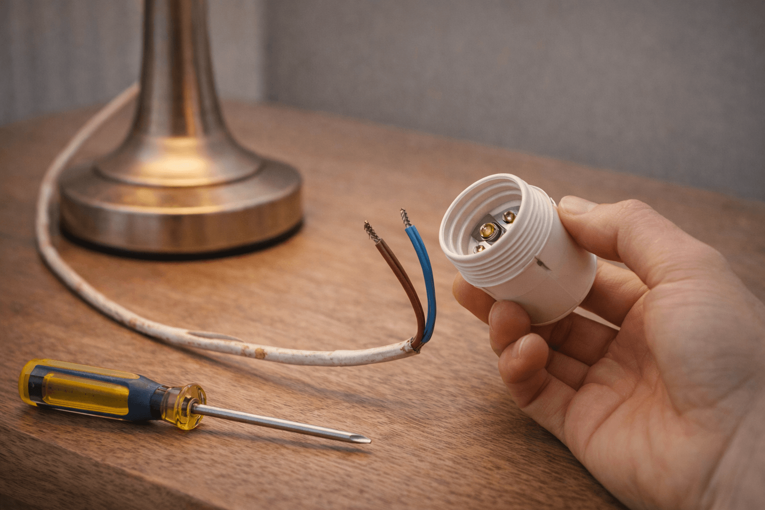 Må man selv skifte fatning på en lampe | Lamper.dk