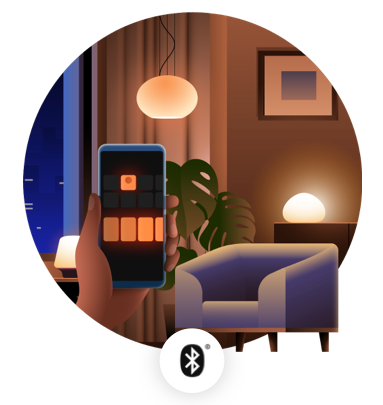 Opsætning af Philips Hue | Philips Hue med Bluetooth