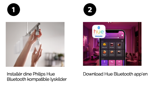 Philips Hue opsætning | Opsæt Philips Hue Bluetooth