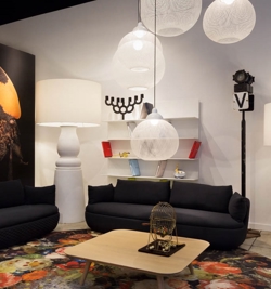 Farooo gulvlampe medium, hvid